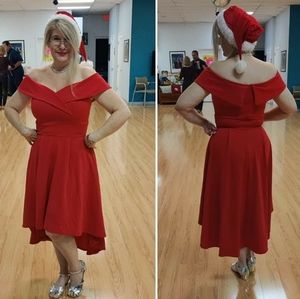 Valentine's Red romance dress